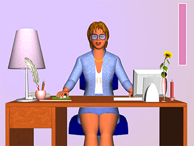 A late night in the office